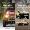 ZWN MN82 1 12 Retro Rc Car With LED Lights Fullscale Simulation LC79 Professional 4WD Remote Control Pickup RC Truck Model Toys 240508