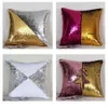 Case Mermaid Magic Pillow werfen reversible Pailletten Dekorative Kissenabdeckung Kissenbezug für Couchsofa Bett Weihnachtsgeschenke x 16 Zoll Hülle