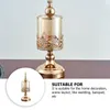 Candle Holders 1pc Table Holder Metal Stand Home Decor Elegant