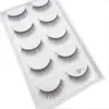 Faux cils 5 paires Mink 8d Sexy Lash Extension fournit plusieurs styles Lasses à bande douce pour le maquillage des professionnels