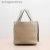 Aaa High Quality Hremms Bags Designer Luxury Original Brand Bags New Handbag Picotin18 Vegetable Basket Carved Gold Buckle Bag