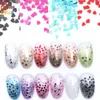 TCT885 Love Heart Nails Glitter Pailletten 1 mm kleinste maat valentines dag decoratie gel Poolse paillette manicure accessoires 240509