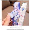 Slipper Childrens Sandals Summer Cartoon Soft Sole Anti Slip Boys Fashion Girls Beach Shoes 4-10t PVC Q240409