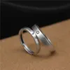 Paarringe Sun Moon Paar Ring Set offen verstellbarer Ring geeignet für Paare Mini Ring Engagement Ehering Brautschmuck WX WX