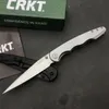 7016 Liten tandpetare fällficka EDC Kniv 8CR13MOV Stålblad Rostfritt stål Handtag Camping utomhusverktyg BM 940 535 15535 9070