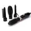 Multifunctional Electric Hair Dryer 4 In 1 Professional Straightening Brush Portable Curling Comb Dryers Blower 240506
