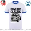 T-shirts masculins masculine nouveau t-shirt S-6xl Drive Classic Car W124 W201 T-shirt Top Design 2021 New Fashion T-shirt Last Summer D240509