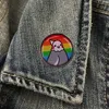 Rainbow Cockatiel Pin Broche LGBT PRIDE PAPLEGE