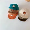 Caps Chapéus 2024 Summer Baby Hat Baby Hat New Childrens Hat Bordado Baseado Baseball Hat Cotton Boys and Girls Brim SunHat 1 peça D240509