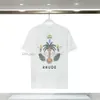 Fashion T Men Women Designers T-Shirts Tees Apparel Tops Man S Casual Chest Letter Shirt Clothing Street Shorts Sleeve Clothes RHUDE Tshirts 110