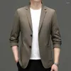 Suisses masculines 6320-2024 Small Suit Version coréenne de Slim Youth Jacket