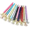 Kugelschild Großhandel Stift Schöne Kawaii Crystal Big Diamond Stifte für Schulbüro Frauen Hochzeit Brautduschendekor Geschenke s s