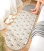 Geometria moderna tappeto lungo long per camera da letto comodino non slip tatami tappetino cashmere casa soggiorno tappeti tappeti50276608276282