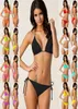 Swimwear Plain Women Bikini MAINTURS SEXE SEXH SOING BRÉSILIAN SEMPS BRÉSILIEN SIMPLE FOLM FONDE SLATIONS DE SLATIF