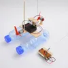 Elektrische/RC -Boote Elektrische Holzboot -Kinder -Spielzeug -Montage -Kontrolle Bildungsspielzeug wissenschaftliche Experiment -Modell Kits 231010 DH3CX