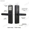 Smart Lock Aisuo M4 TT Electronic Lock Bluetooth Smart Door verrouillage d'empreinte digitale Card IC Carte Smart Home WX