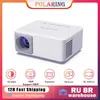 Projectors Polaring N2 720P supports 1080P digital projector video projector Keystone focuses on 5000 lumens home gaming screen camping projector J240509