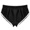 Short féminin pour femmes mi-hauts blanc bord butin yoga yoga sport gymnase gymnase de gymnase coulant minceur de fitness