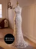 Robe de mariée légère de la dentelle de créateurs 2024 Nouvelle robe extérieure sirène robe nuptiale légère luxe de haute qualité texture de haute qualité