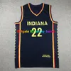 22 Caitlin Clark Iowa Hawkeyes NCAA Jersey de basquete azul Amarelo Branco Tamanho S-XXL