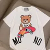 Sommer neuer runder Nackenpullover Kinder Kleidung Eltern-Kind Teddy Bear T-Shirt Mode Baumwolle kurzärmeliges Paar T-Shirts Frauen Herren Kleidung Familie CSD2405092