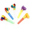 Maker 20/40 -stks kleurrijke strepen feestblazer blowout hoorn fluitje lawaai maker voor kinderen verjaardagsfeestje lawaai makers speelgoed benodigdheden