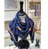 Klassieke Designer Women SCRANF 180-90 cm Hoge kwaliteit Soft Silk Scarf Spring en Summer Lady Shawl Travel Beach Silk Ring Sjalven