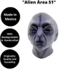 Party Masks 2019 New UFO Alien Cashet Mask Halloween Rôle Playx Head Gear Gear Horror Costume Props Q240508