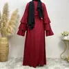 Vêtements ethniques 2024 Fashion Abaya Modèle Kaftan à Dubaï Arabe Per perding Designs Islamic Turquie Femmes Vêtements élégants Indonésie musulman