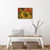 The Night Cafe in the Place Lamartine in Arles Classic Canvas Prints Wall Art door Van Gogh beroemde abstracte olierafschilderingen Reproductie Inlijst ARTWORK Afbeelding