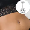 Anneaux de nombril nombril Boully Ring 316L RING BELLY EN SEAL-SEALDET PIRCING 8/10 / 12 mm Butly Button Stud pour les femmes D240509