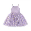 Summer Toddler Kid Baby Girls Tulle Rem Dress Daisy Dresses For Girls Party Beach Holiday Clothing Fashion Cute Baby Camisole Dress