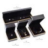 Sieradendozen LED Sieraden Doos armbandring ketting opslag voor bruiloft verloving Geschenkdisplay Case