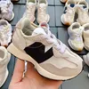 Buty dla dzieci N327 Bieganie 327 Sneakers bandier sól morska jasnoszara pszenica wielokolorowa beżowe niemowlęta czarne khaki ms327 Trainer Rozmiar 26-37 AKJ