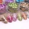 TCT885 Love Heart Nails Glitter Pailletten 1 mm kleinste maat valentines dag decoratie gel Poolse paillette manicure accessoires 240509