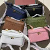 Designer -Taschen -Make -up -Taschen L19 Lunchbox Fashion L27 Große Handtasche Echtes Leder beliebte Taschen für Frauen trendige Umhängetaschen XB163 B4