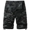 Nouveau short décontracté surdimensionné pour hommes avec plusieurs poches, pantalon lâche de 5 pouces, shorts de camouflage, style de pantalon de plage,