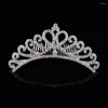 Clipes de cabelo para meninas ornamentos chiques Combinando tiara coroa na cabeça de jóias de casamento acessórios de estilo de moda de moda