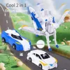 Ciao Carbot Unicorn Series Transformation Action Figure Robot Models 2 in 1 modello DEFORMED MODEL MODELLO COMMERCIALI TAMBINI 240508