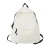 Backpack 2024 Fashion Femme Bookbag Femmes Coton Femmes pour adolescents Girl College Men Black School Sac Étudiant Mochila Bolsa Feminina