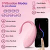 Другое здоровье красоты Bluetooths Приложение Vibrators Remote Control G Spot Wem Wear Dildo Vibrative Panties для взрослых товаров для женщин Y240503