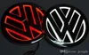 Lâmpada de logotipo de carro LED 5D 110mm para VW Golf Magotan Scirocco Tiguan CC Bora Cargo LED Símbolos Lâmpada Auto