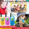 Talkie Radio Interphone Celüler 123pcs Walkie Handheld Alıcı Çocuk Telefon Oyuncakları Vurgu Boy Min Oplml