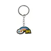 Anéis -chave Rainbow 24 Keychain bolsa Bolsa Feitices para Women Car Bag Chain Chain Accessories Mackpack and Gift Dia dos namorados adequado otnbq