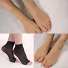 Chaussettes de femmes Chic Basage Foot Smooth Care printemps Summer UltraHin Open Toe Mid-UNSANLE