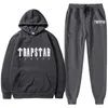 Trapstar London Brand Designer Herren -Trails -Trailits Hoodie Brief Druck Fleece Hoodie Fashion Hip Hop Streetwear Jogger Set 5xl Sweatshirts