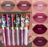 CmaaDu Skull Pattern Long Lasting Lip Gloss Matte Waterproof Lipgloss Fashion Longwear Lips Makeup Products3342782