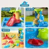 VAT OS 3-in-1 Beach Water Table Toy Childrens Splash Water Table Game Toy Outdoor Entertainment Water Sports Summer Beach Activities 240424