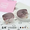 Desgir fendisunglasses nouveaux chats œil lunettes de soleil fashion gros cadre net rouge même lunettes de soleil féminins