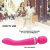 Altri oggetti di bellezza della salute 20 velocità potenti grandi vibratori per donne magia bacchetta massaggiatore per il clitoride adulto stimola il negozio di prodotti Y240503